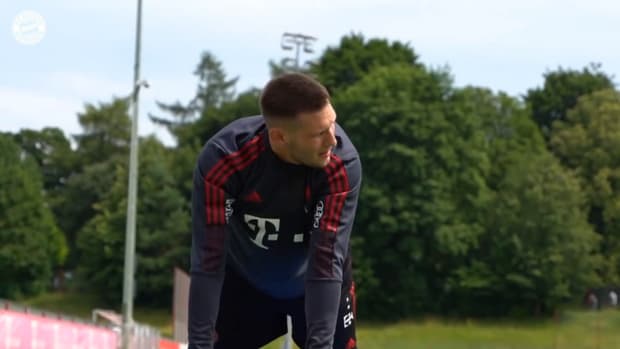 Bayern's international stars back in team training